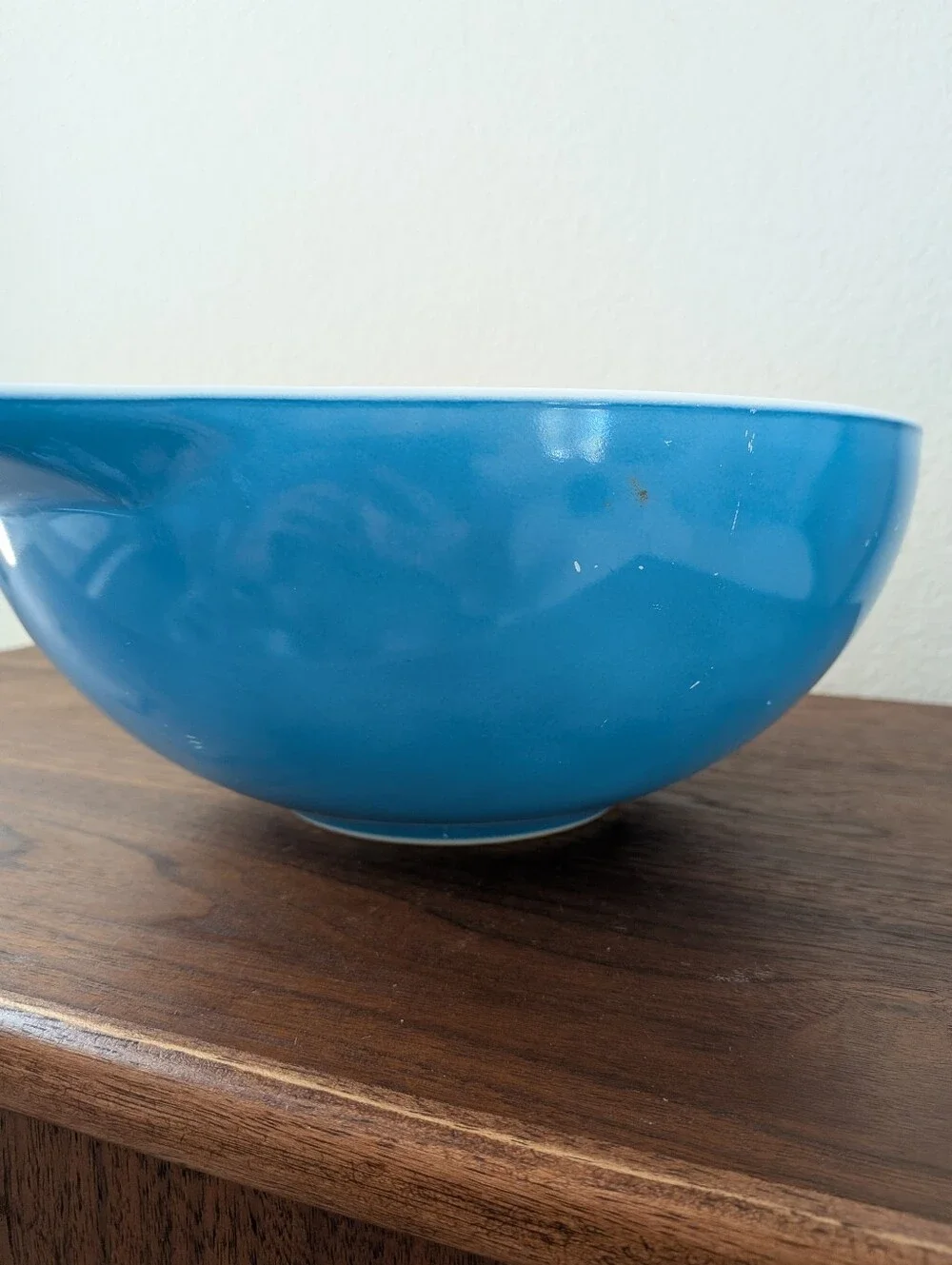 Pyrex Horizon Blue Cinderella Mixing Bowl 444 Qt Large Nesting Bowl